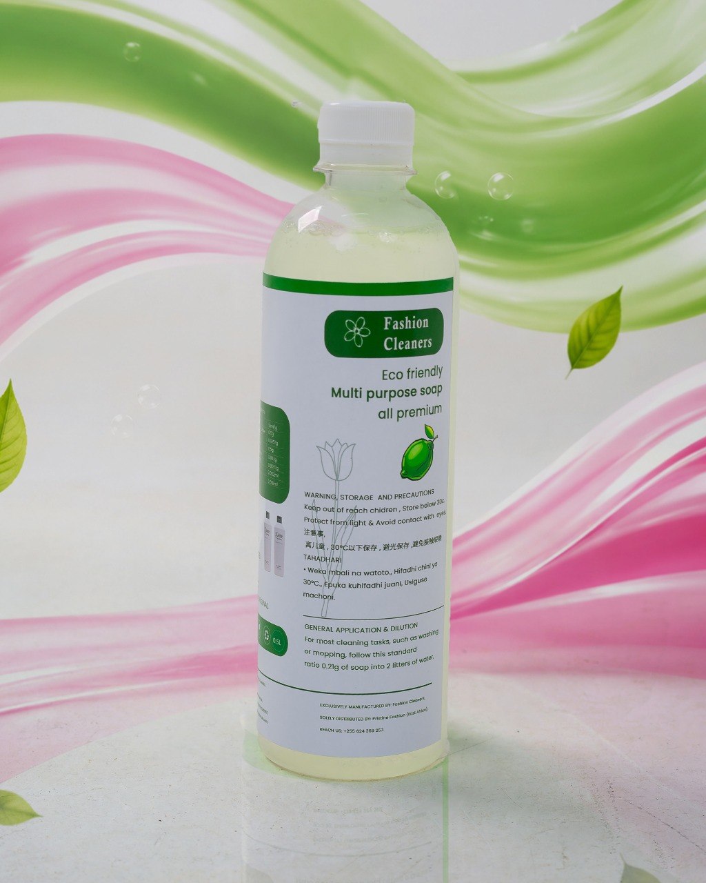 Multipurpose Liquid Soap — Lemon scent, 0.5L