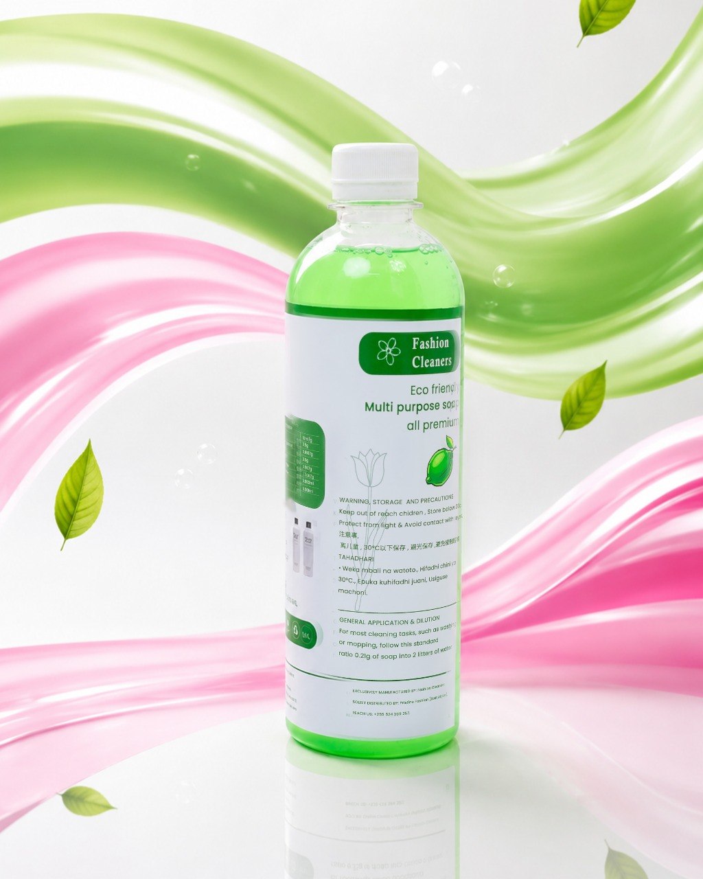 Multipurpose Liquid Soap — Lemon scent, 1L
